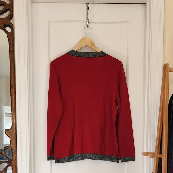 Tog Shop metallic trim cardigan - Picture 2 of 5